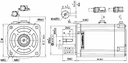 ELM1H-0750MA80F Motor