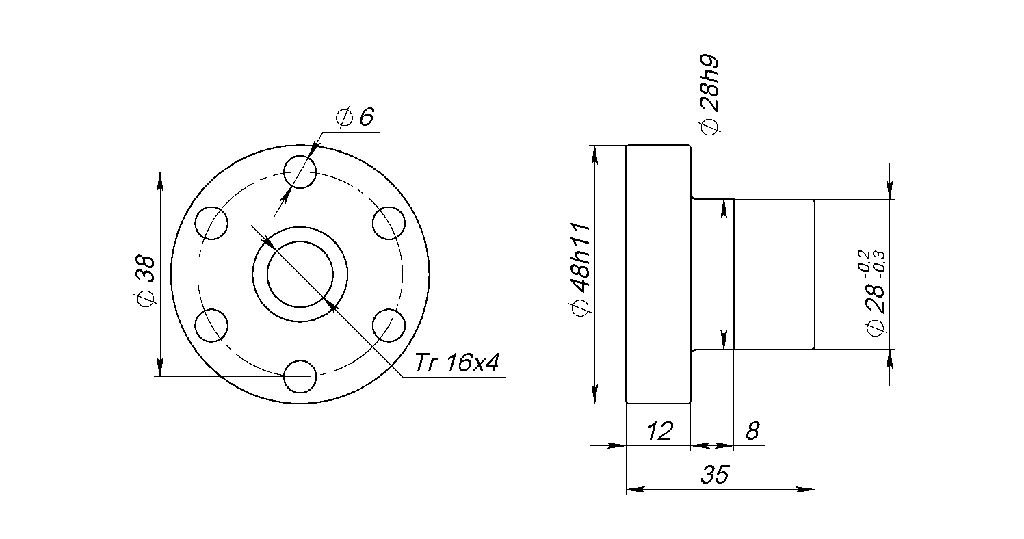 TR16-04-EFM-RG7 NUT