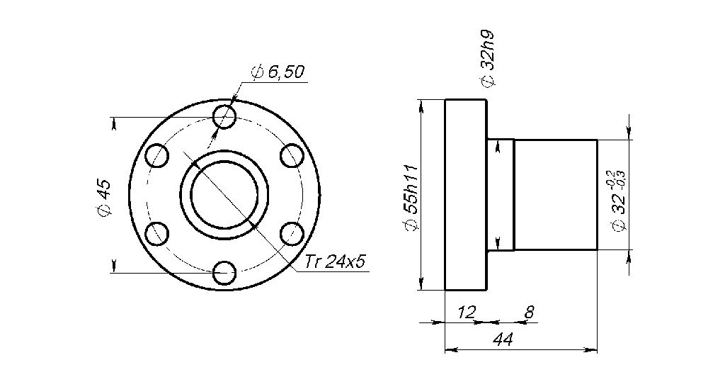 TR24-05-EFM-RG7 NUT