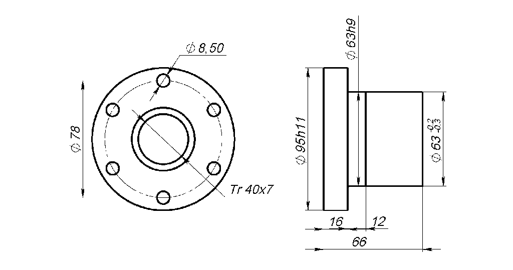 TR40-07-EFM-RG7 NUT