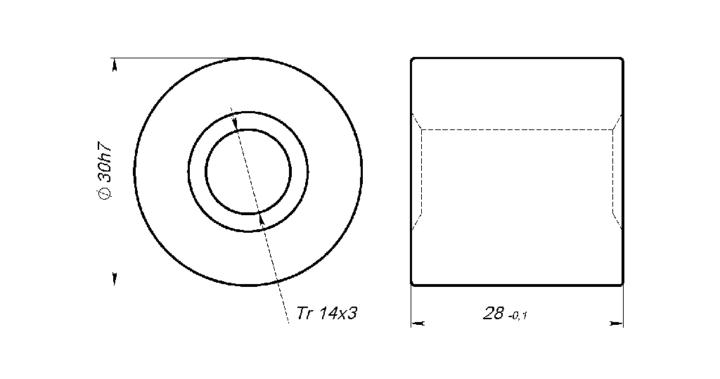 TR14-03-LRM-RG7 NUT