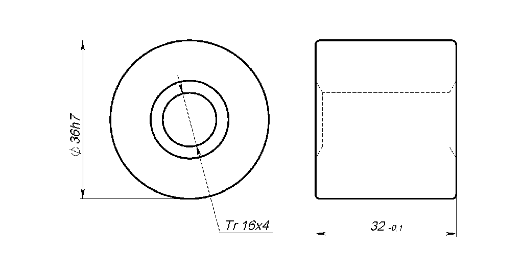 TR16-04-LRM-RG7 NUT