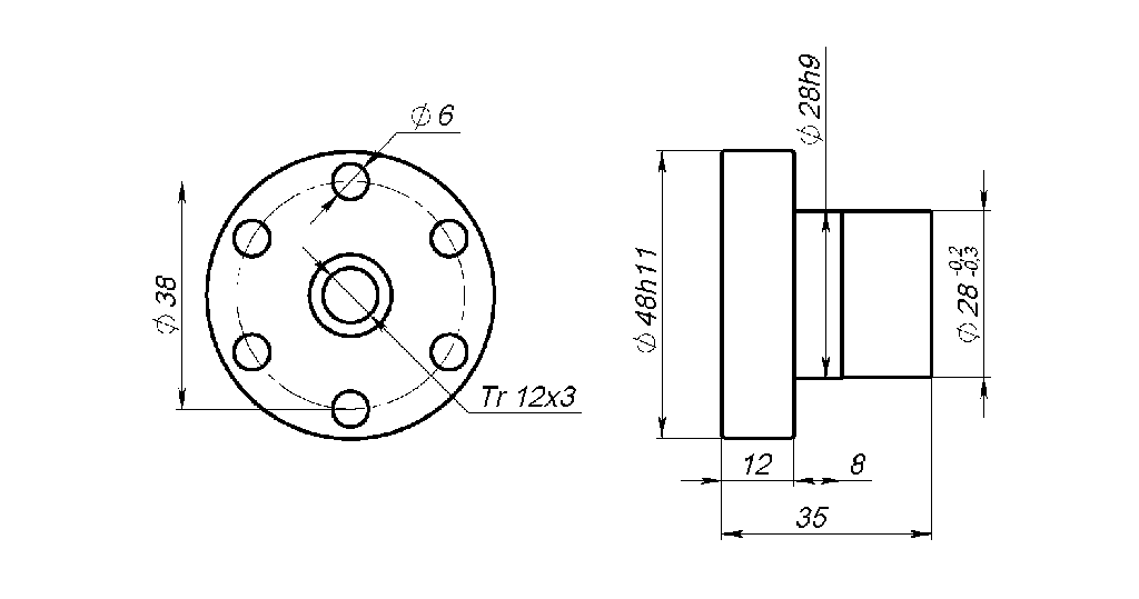 TR12-03-FEU-RG7 NUT