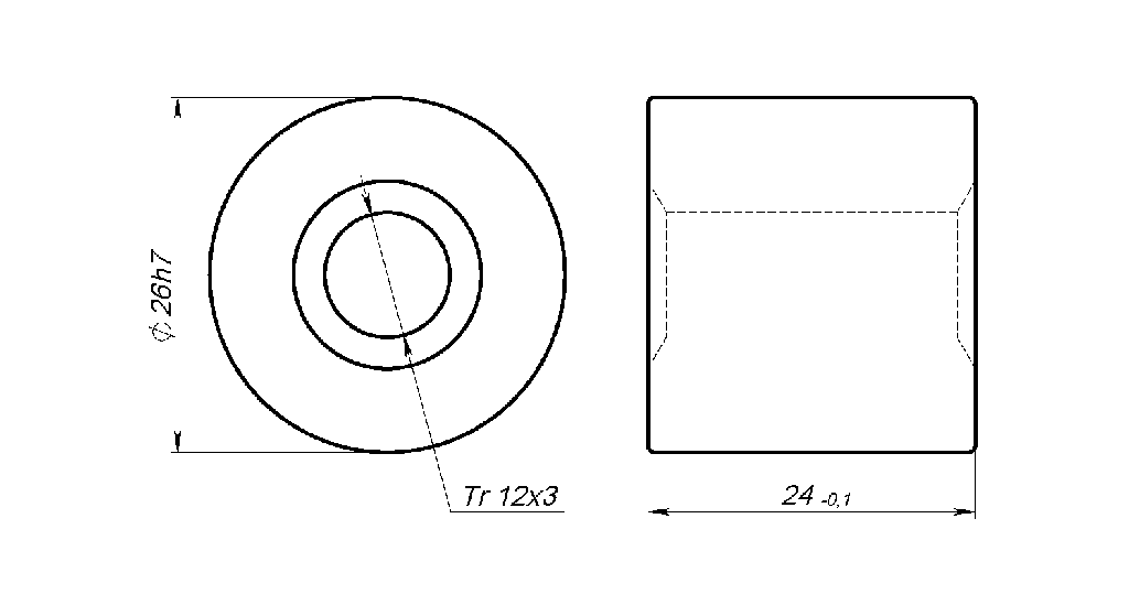 TR12-03-HBD-RG7 NUT