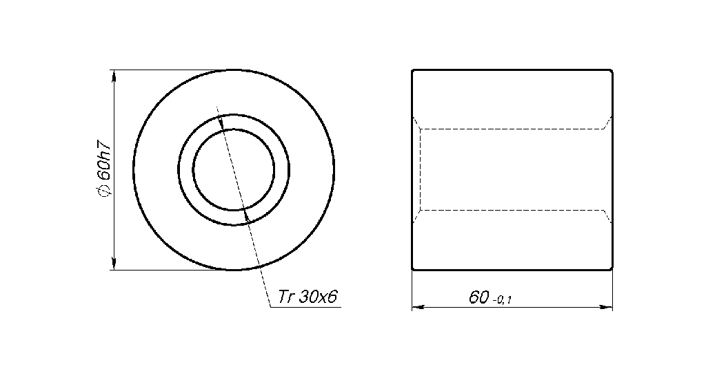 TR30-06-HBD-RG7 NUT