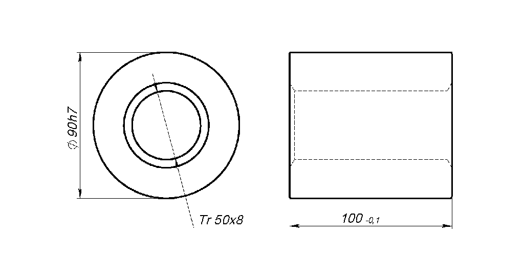 TR50-08-HBD-RG7 NUT