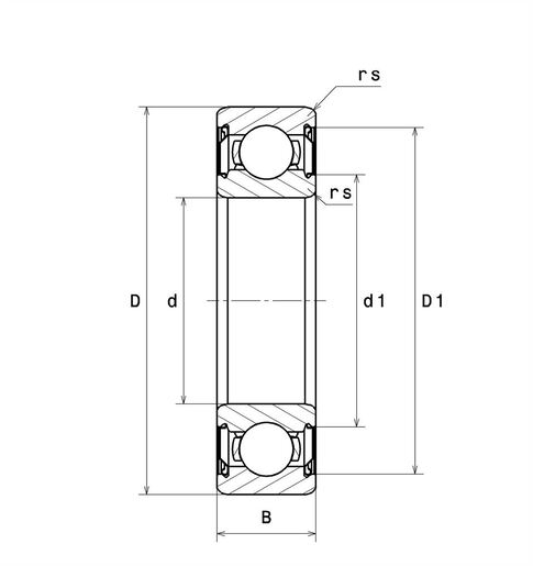 6000ZZC3 Bearing