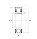 62206EE Bearing