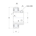 AS210D1 Ball bearing