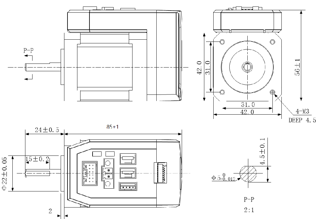 iCS-RS1708 Motor