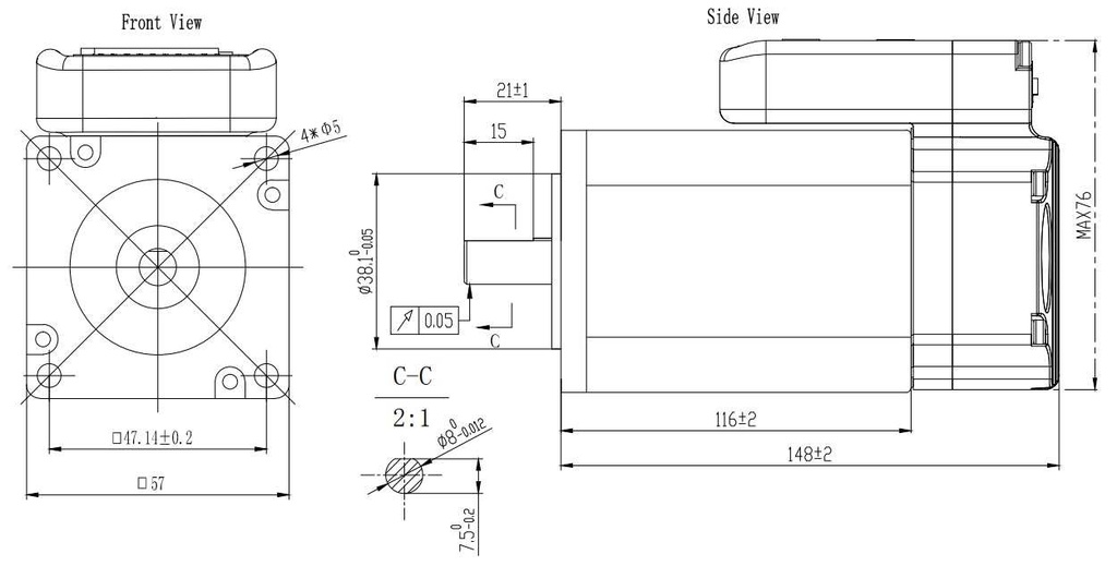 iSV-B23180T-S21 Motor