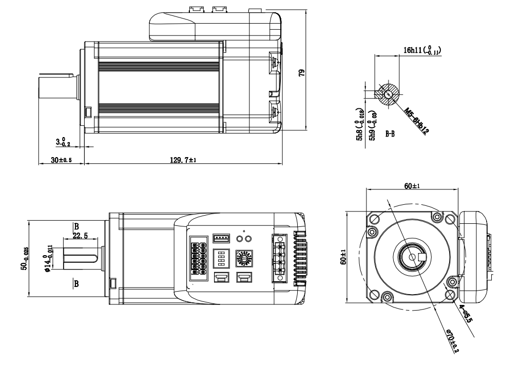 iSV2-CAN6020V24G Motor
