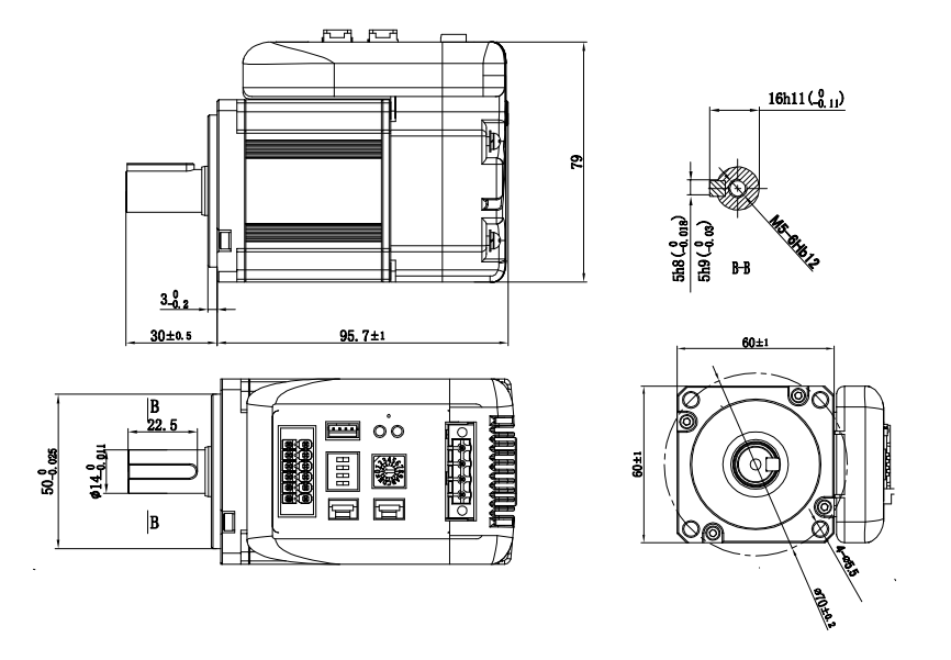 iSV2-CAN6020V24H Motor