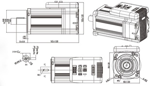 iSV2-CAN8075V48G Motor