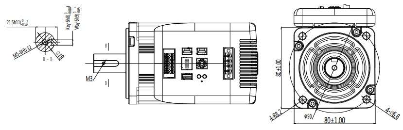iSV2-RS8075V48H Motor