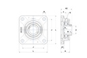 USFE208N Bearing unit