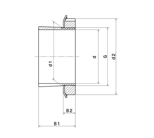 H307 Adapter sleeve