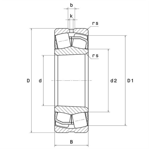 22207EAKW33 Bearing