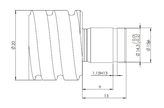 EF15-FF15/E10 End machining