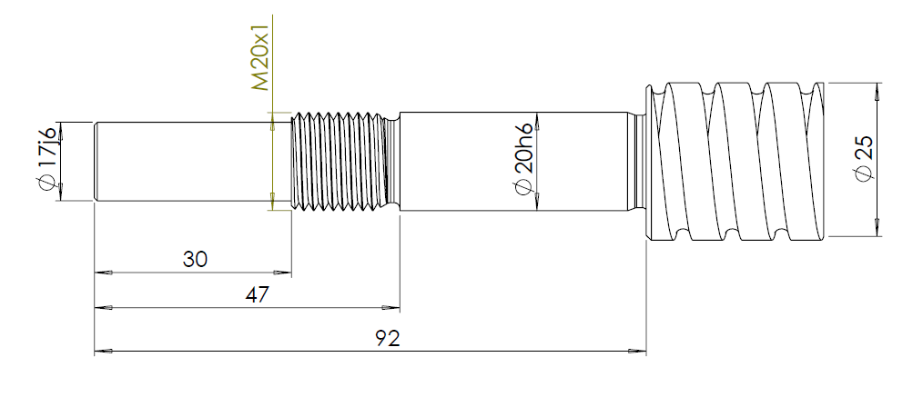 EK20-FK20/E81 End machining