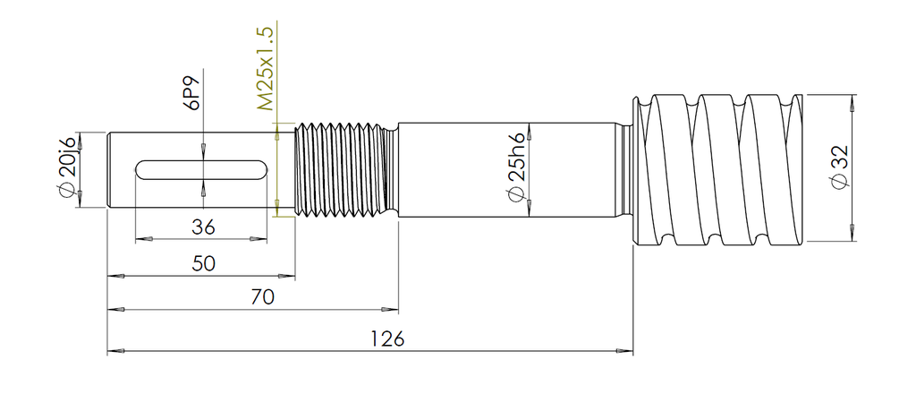 FK25/E8 End machining