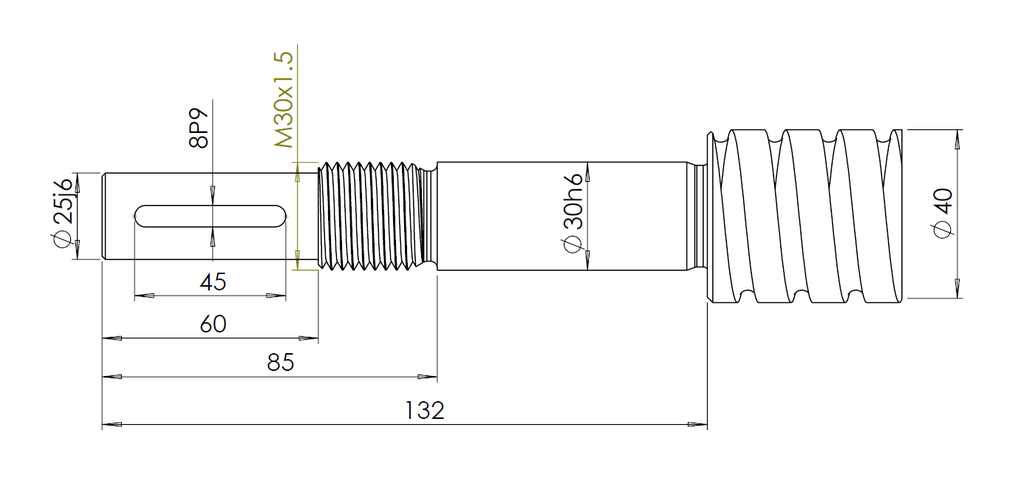 FK30/E8 End machining