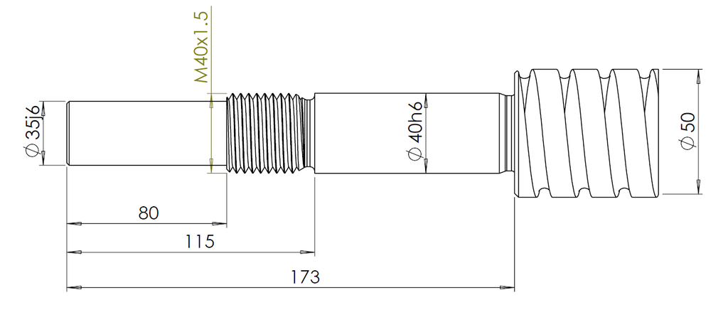 BK40/E91 End machining