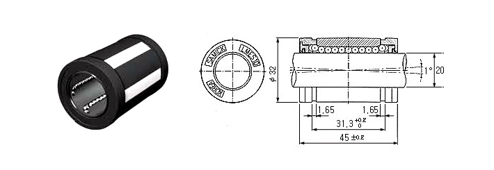 LMES20UU Ball bushing