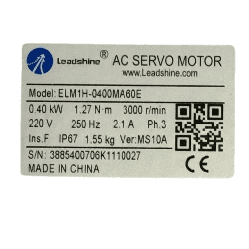 ELM1H-0400MA60E Motor