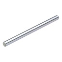 Precision shaft Ø25 mm, hardened (HRC 58–62), ground (h6 tolerance), length 5900 mm