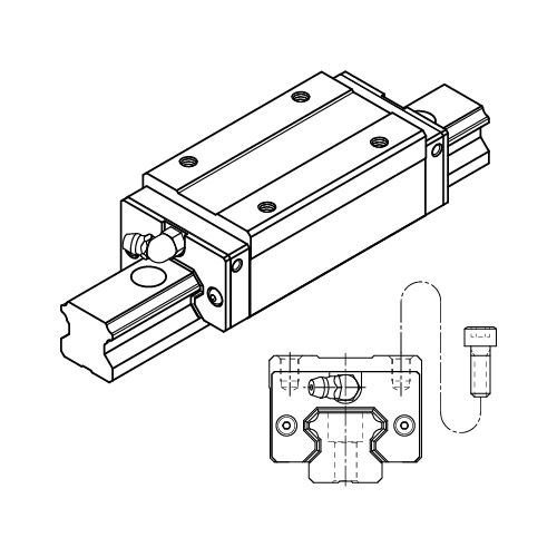 MSA25LS Linear сarriage