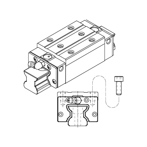 MSR20LS Linear сarriage