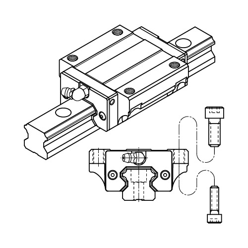 [QHW20CAZAH] SMA20ESSF0H Carriage