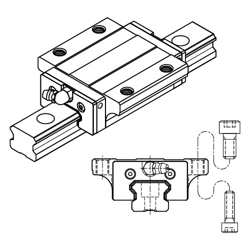 [QEW15HAZBH] SMB15ESSF1H Carriage
