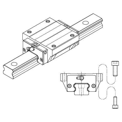 [QHW20CCZAH] SME20EASSF0H Carriage