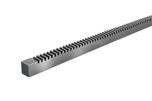 Gear Rack M2, 20×20 mm, Straight teeth (C45 Steel)