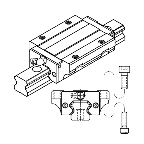 MSA35LE Linear сarriage